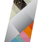 Wall mirror by Eugenio Carmi for the Morphos collection, Acerbis International. - 80s 44x110cm