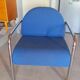 Chrome metal armchair 70s