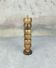 Lot de six coquetiers en bois d'olivier