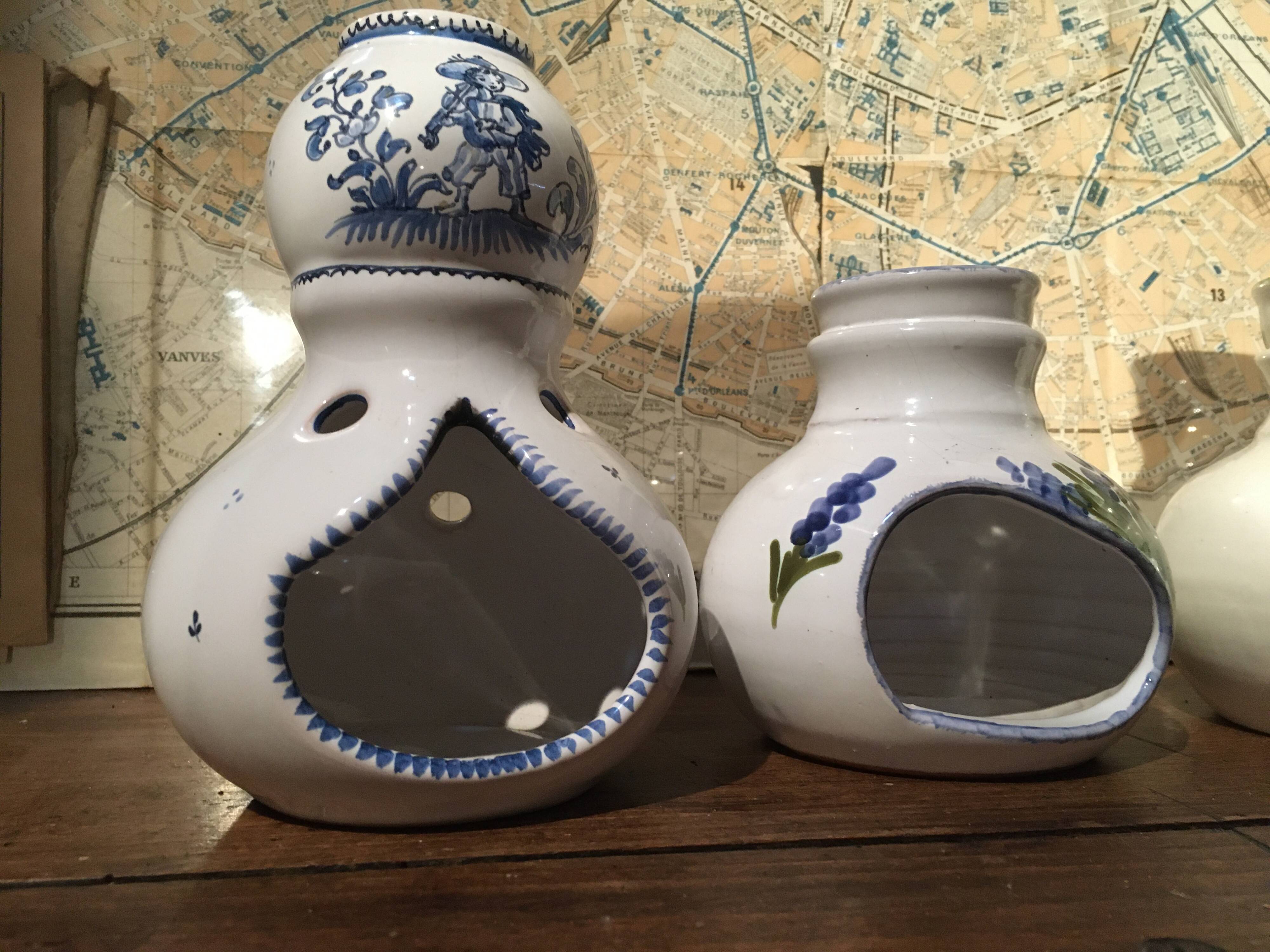 Vallauris and Moustier perfume burners of your choice