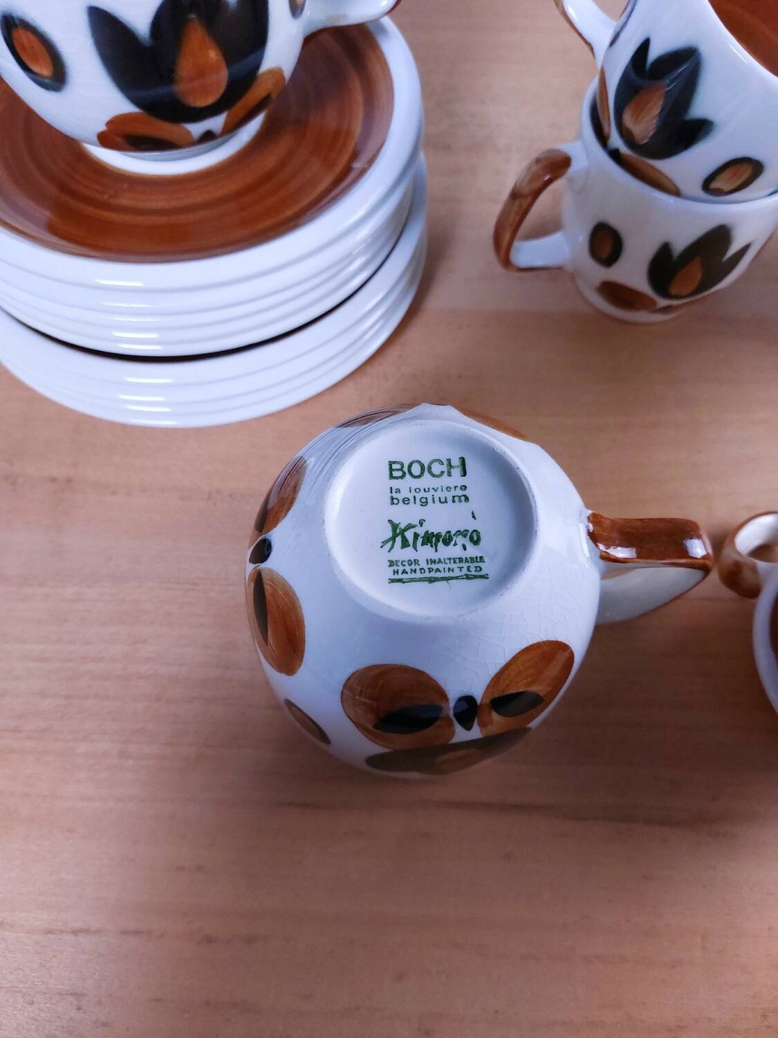 Boch la Louviere coffee service