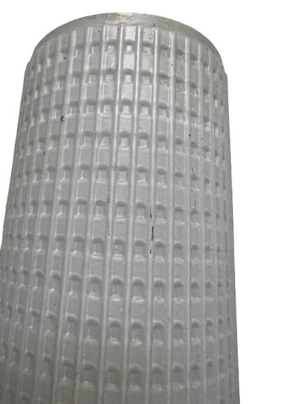 Pair of wood and glass wall sconces