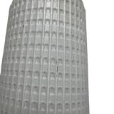 Pair of wood and glass wall sconces