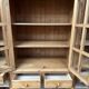 Pine shop display cabinet