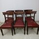 Set of 6 victorian antique dining chairs