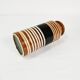 Ceramic, modernist vase, Scheurich, Germany, 1960s.