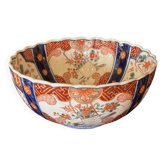 Bol en porcelaine Imari festonnée peint à la main