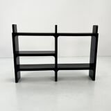 Modular black shelf by Olaf Von Bohr for Kartell, 1970