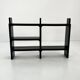 Modular black shelf by Olaf Von Bohr for Kartell, 1970