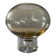 Vintage Krosno amber glass hanging bubble vase