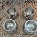 4 stainless steel ice cream/sorbet cups
