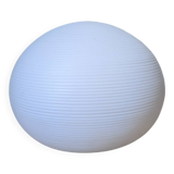 Table lamp in white opaline glass