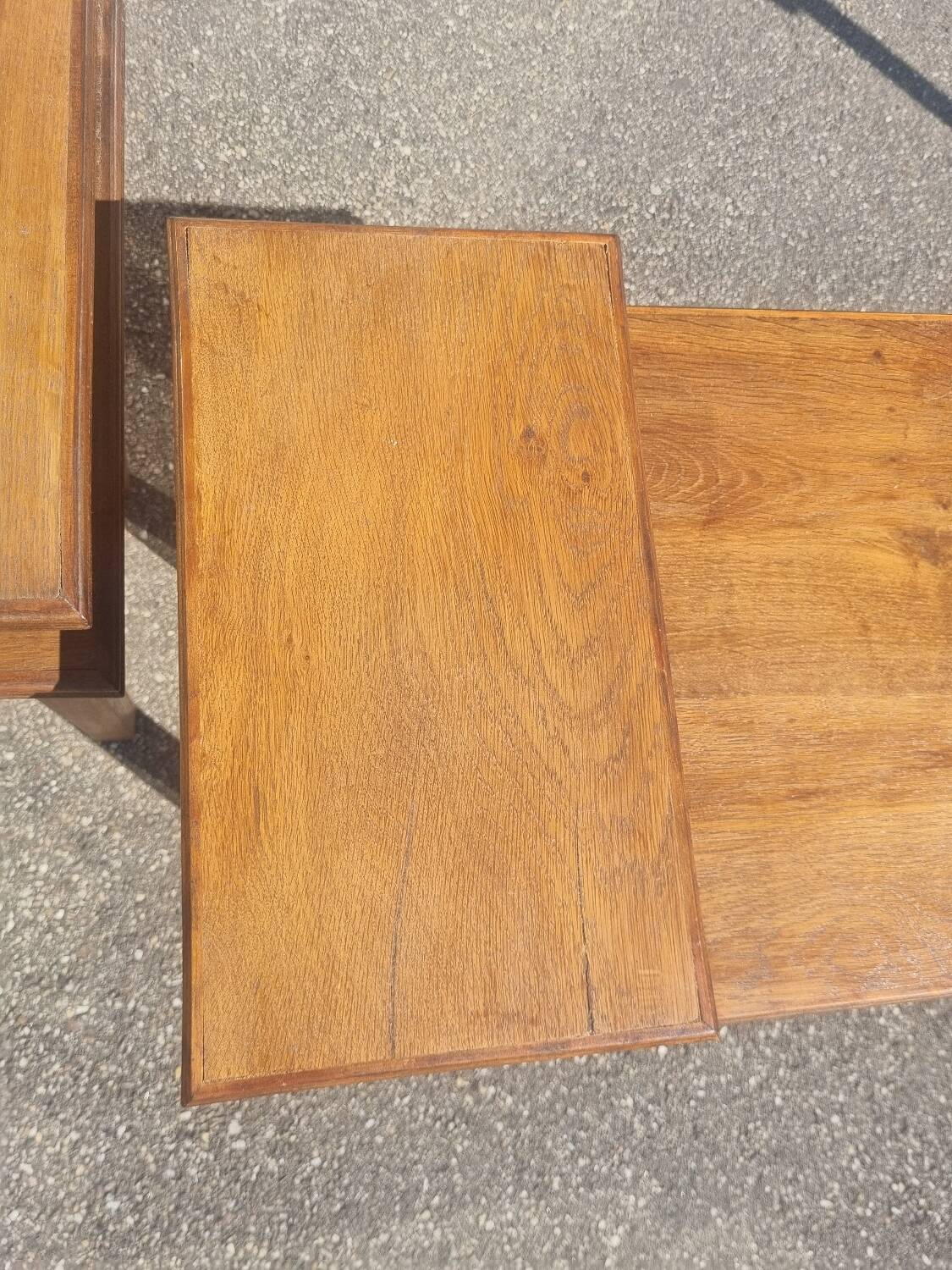 Pair of vintage side tables
