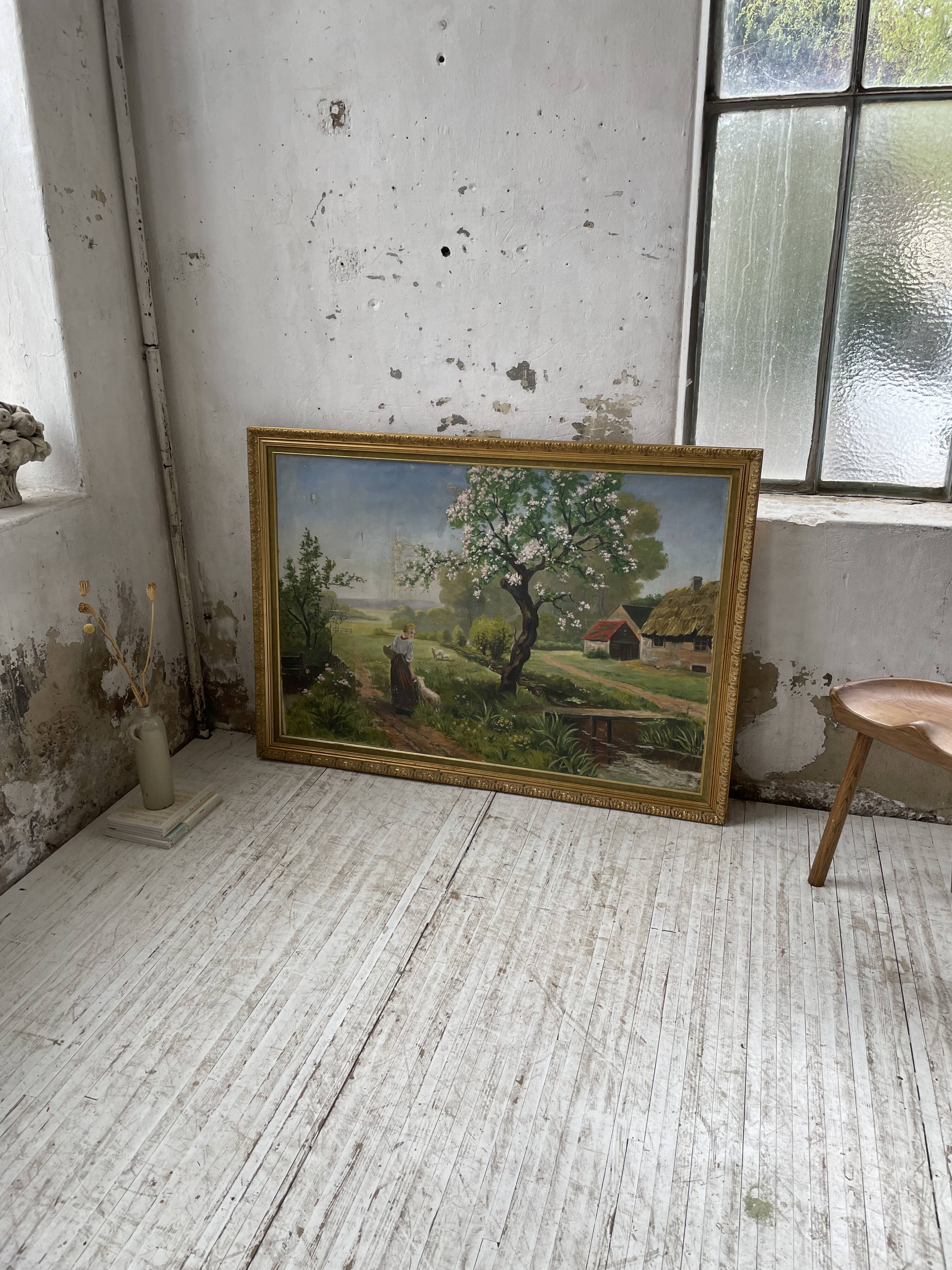 Oil painting canvas 1944 XL