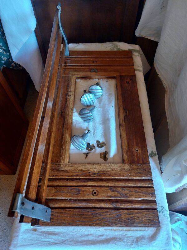 patère en bois, vintage