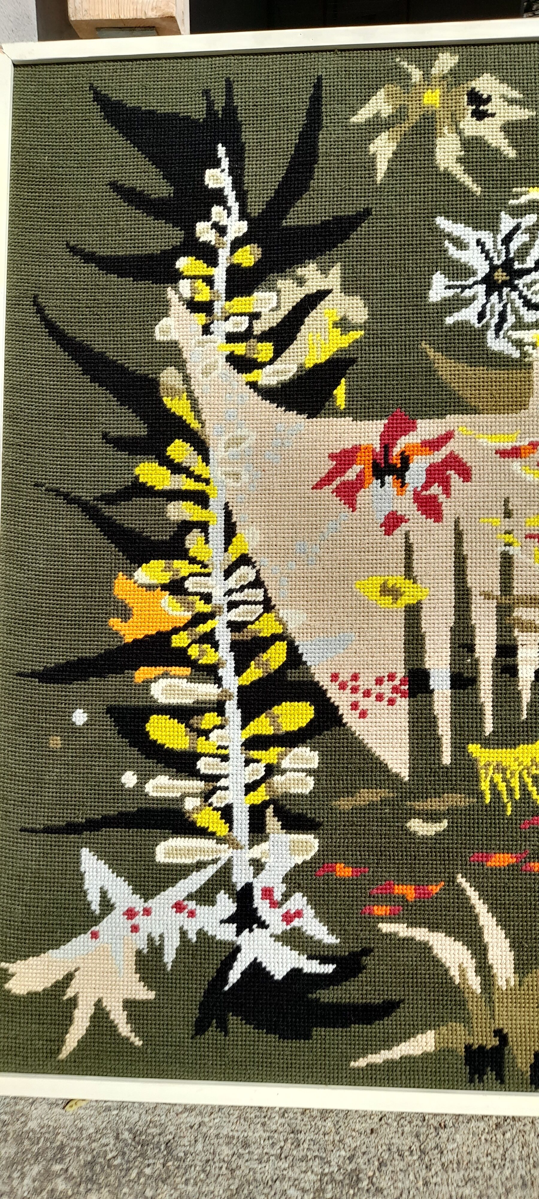 Wall tapestry canvas 70s