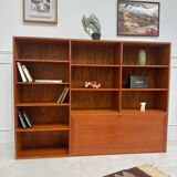 Scandinavian teak bookcase