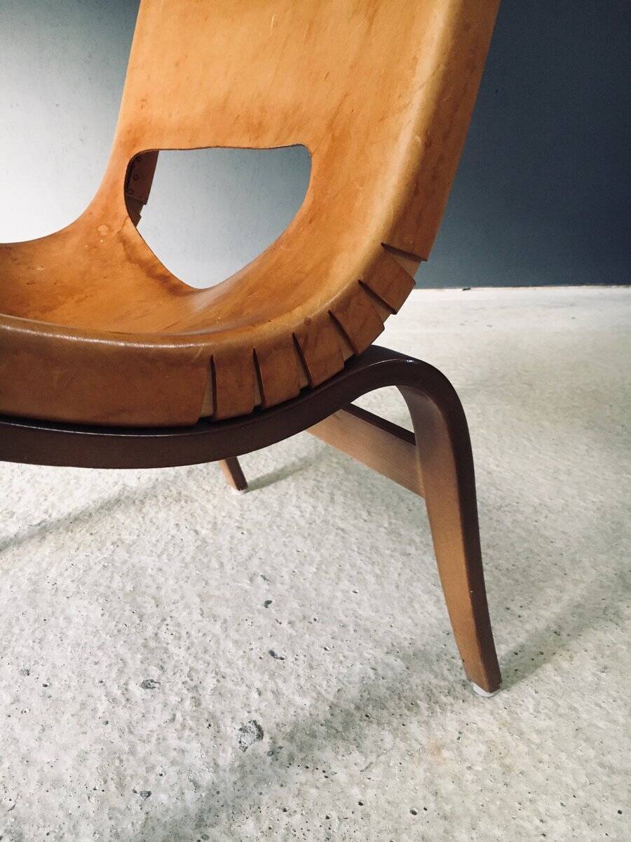 Scandinavian Eva Easy Chair by Bruno Mathsson, Sweden, 1960s