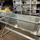 Glass desk