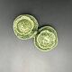 Cabbage-shaped salt and pepper shakers