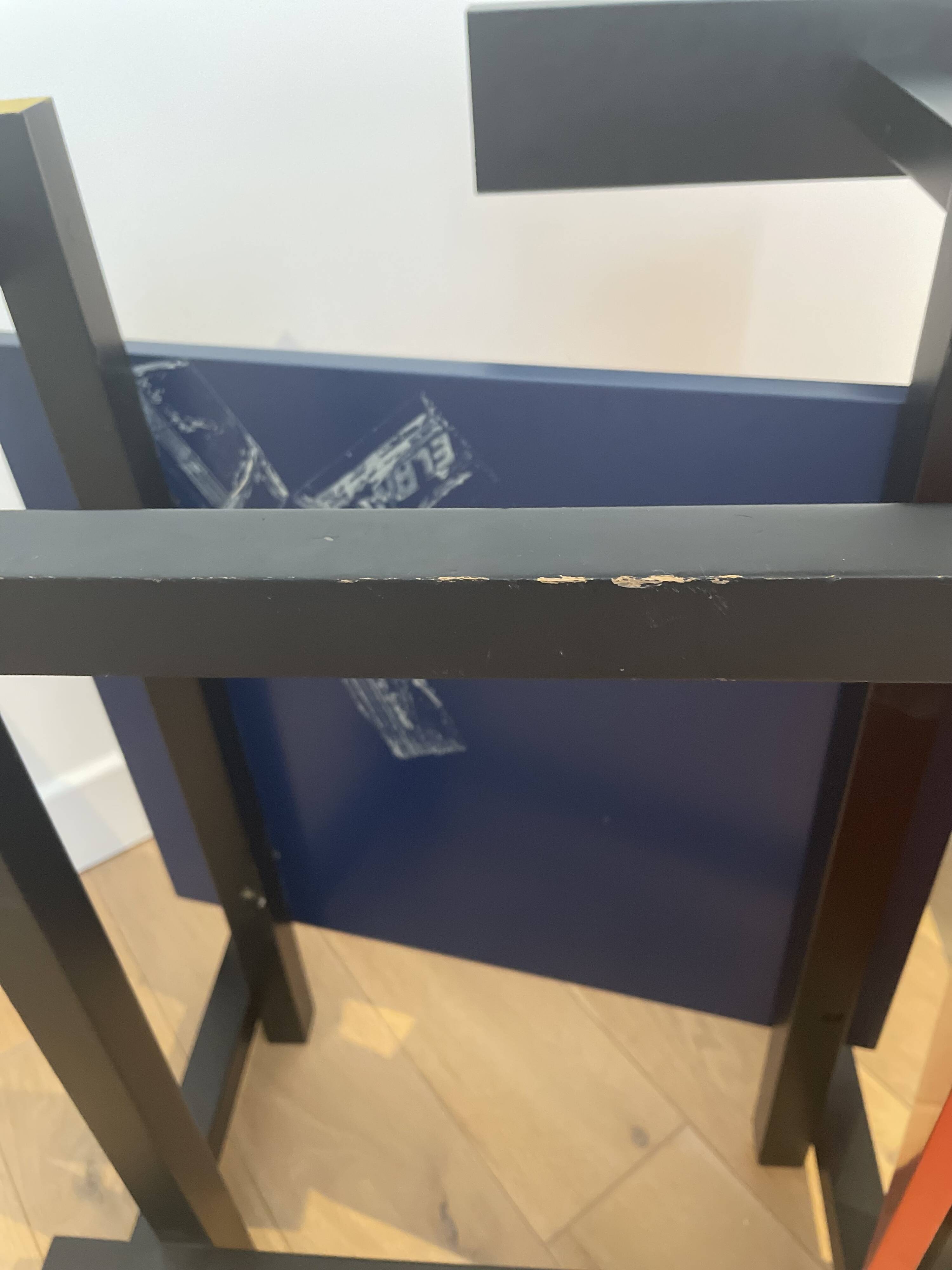 Gerrit T. Rietveld armchair red & blue