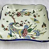 Antique hollow dish Gien cornucopia 1875/1935