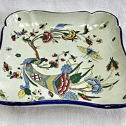 Ancien plat creux Gien corne d’abondance 1875/1935