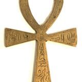 Egyptian Cross Golden Brass