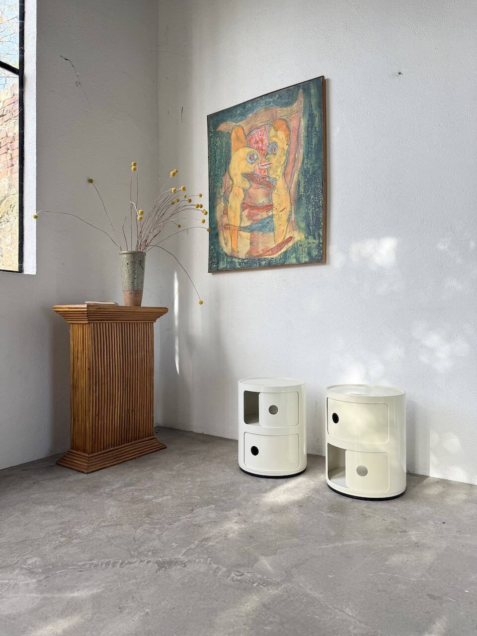 Castelli bedside tables for Kartell