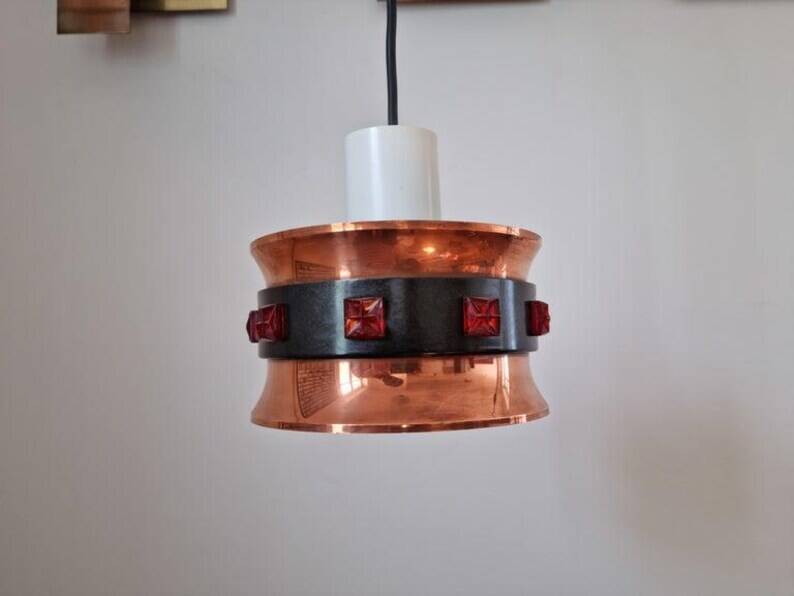 Mid-Century Pendant Vitrika, Sweden, 1970s