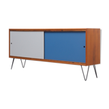 Vintage string, reversible doors, teak, 165cm