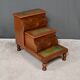 Victorian Library Step Stool in Mahogany, England – 2nd half of the 19th century