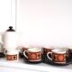Chocolate service Sadler England 1970