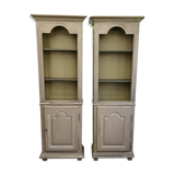 Pair of old-time-skated libraries