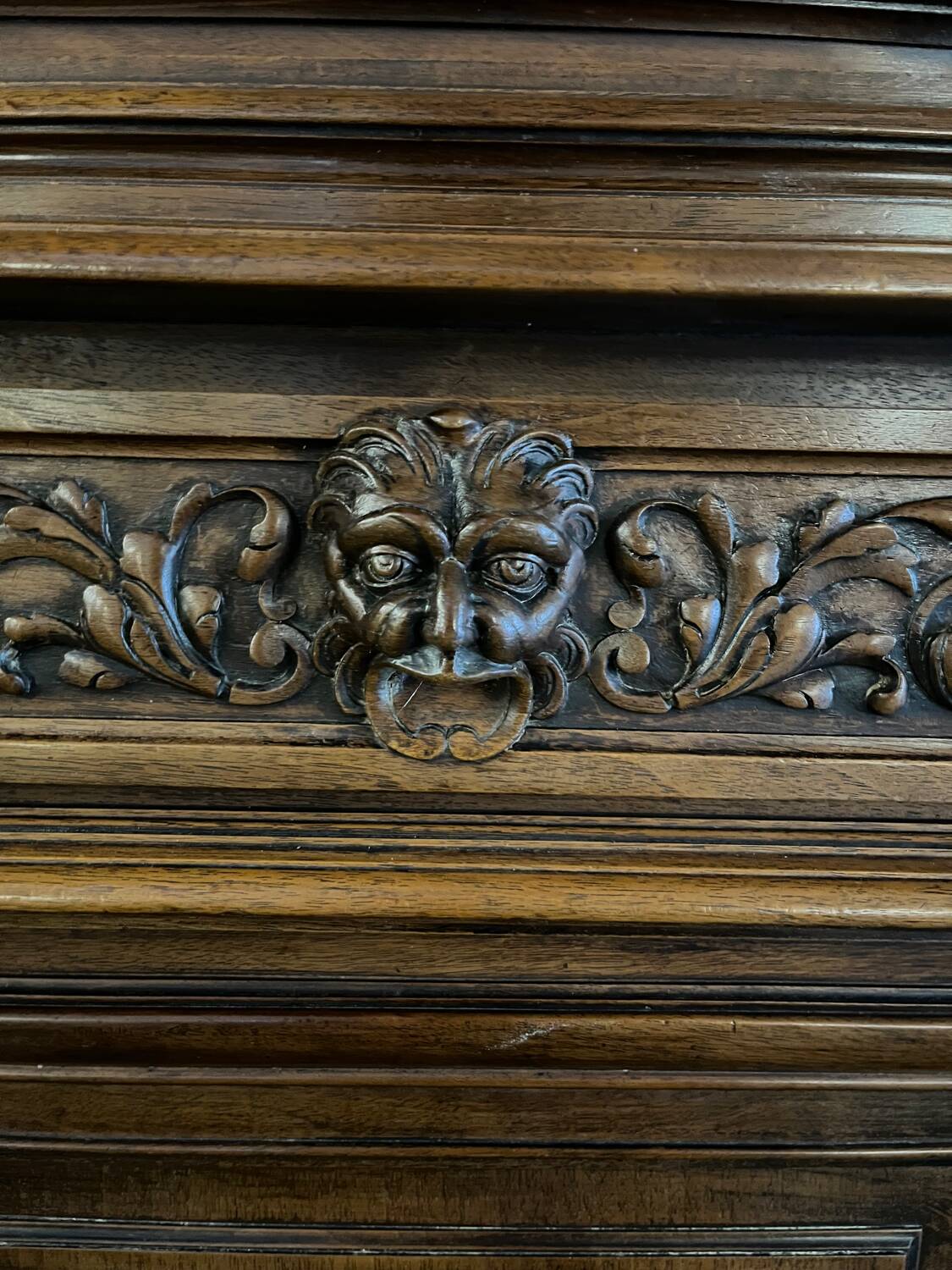 Pair of glass-fronted library cabinets