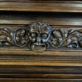 Pair of 2-part glass-fronted bookcases