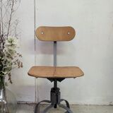 Bienaise 52 industrial workshop chair vintage design 50s 60s