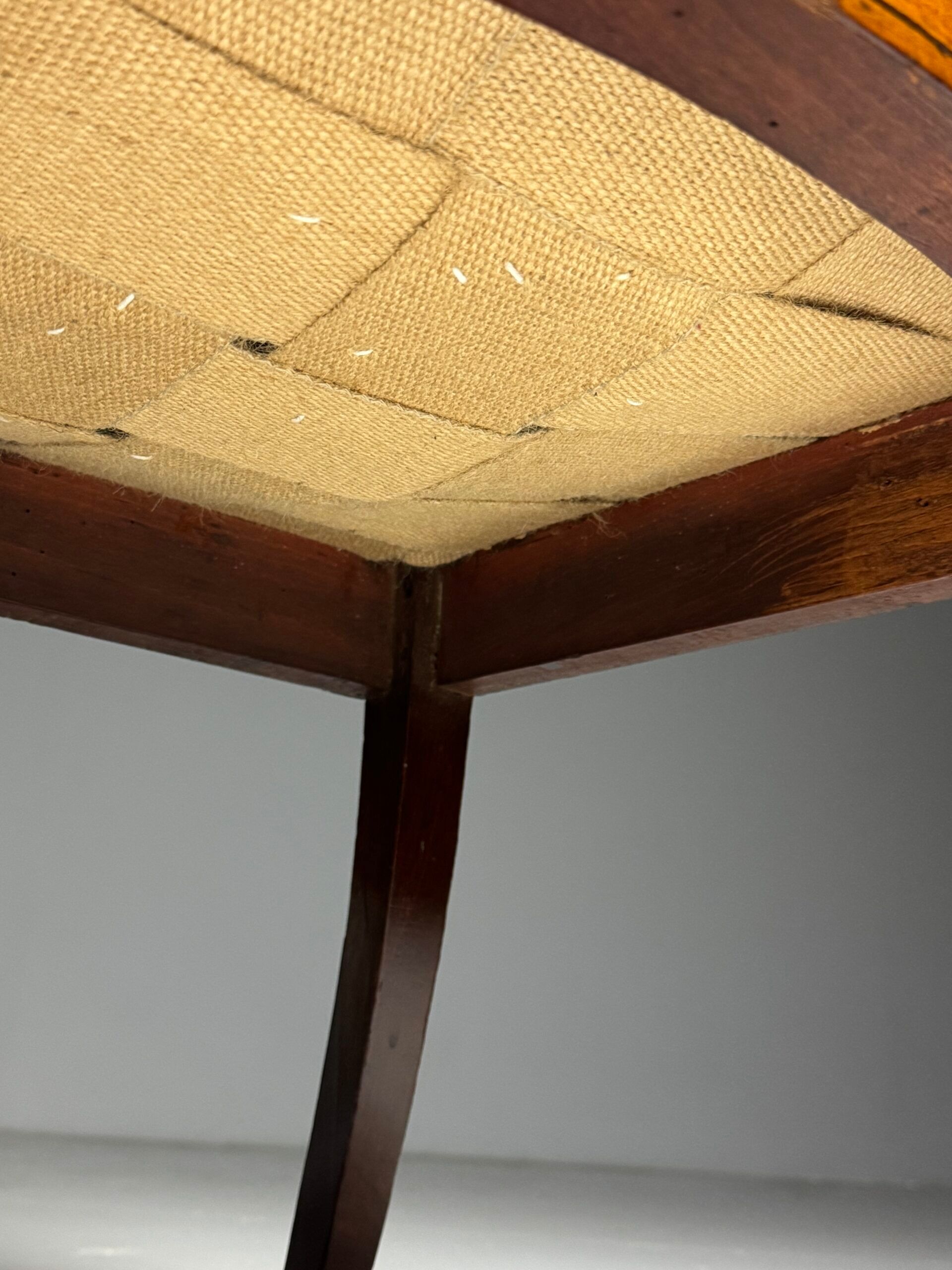 French armchair 19th century leather