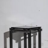 Tabouret militaire en métal