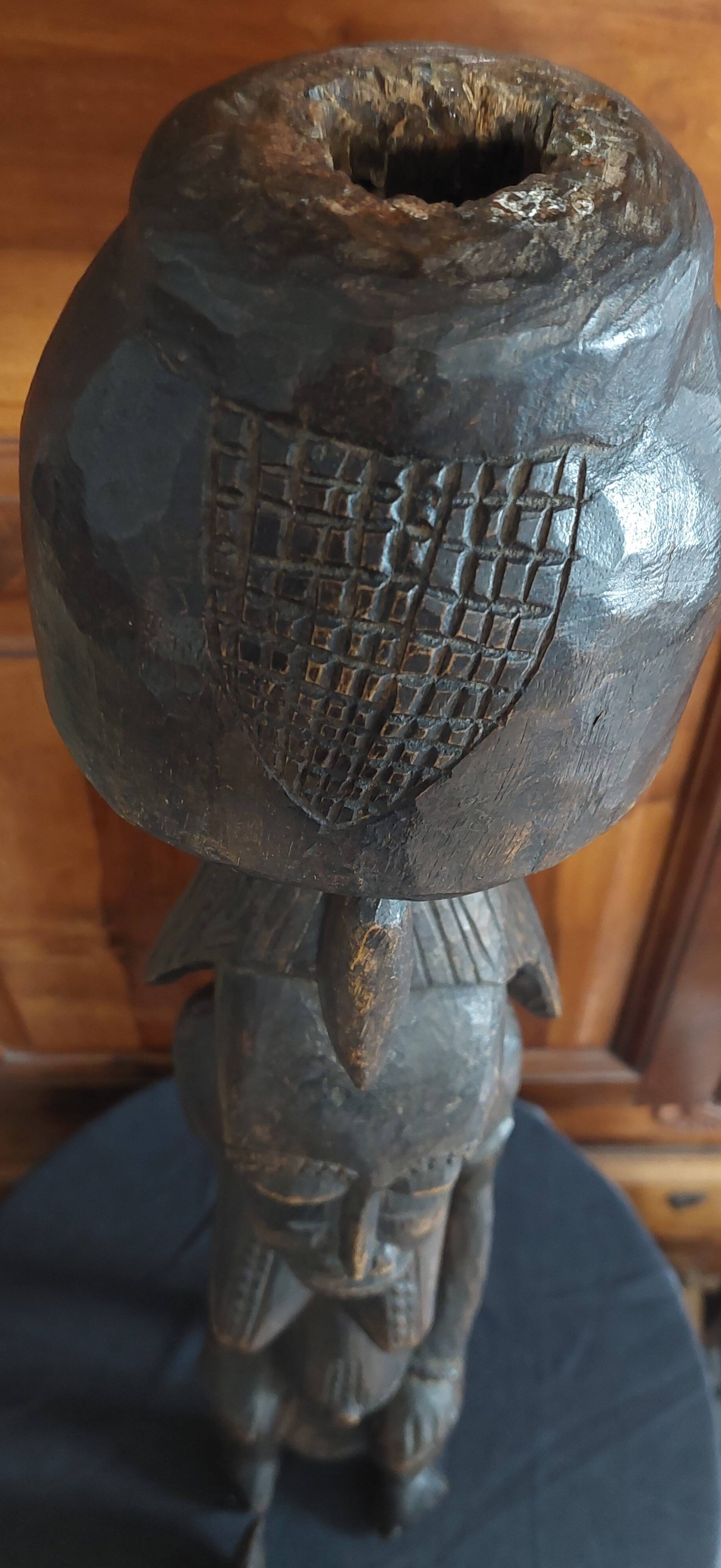 Statue de divination Sénoufo tugubele, Côte d'Ivoire seconde moitié du XXème s.