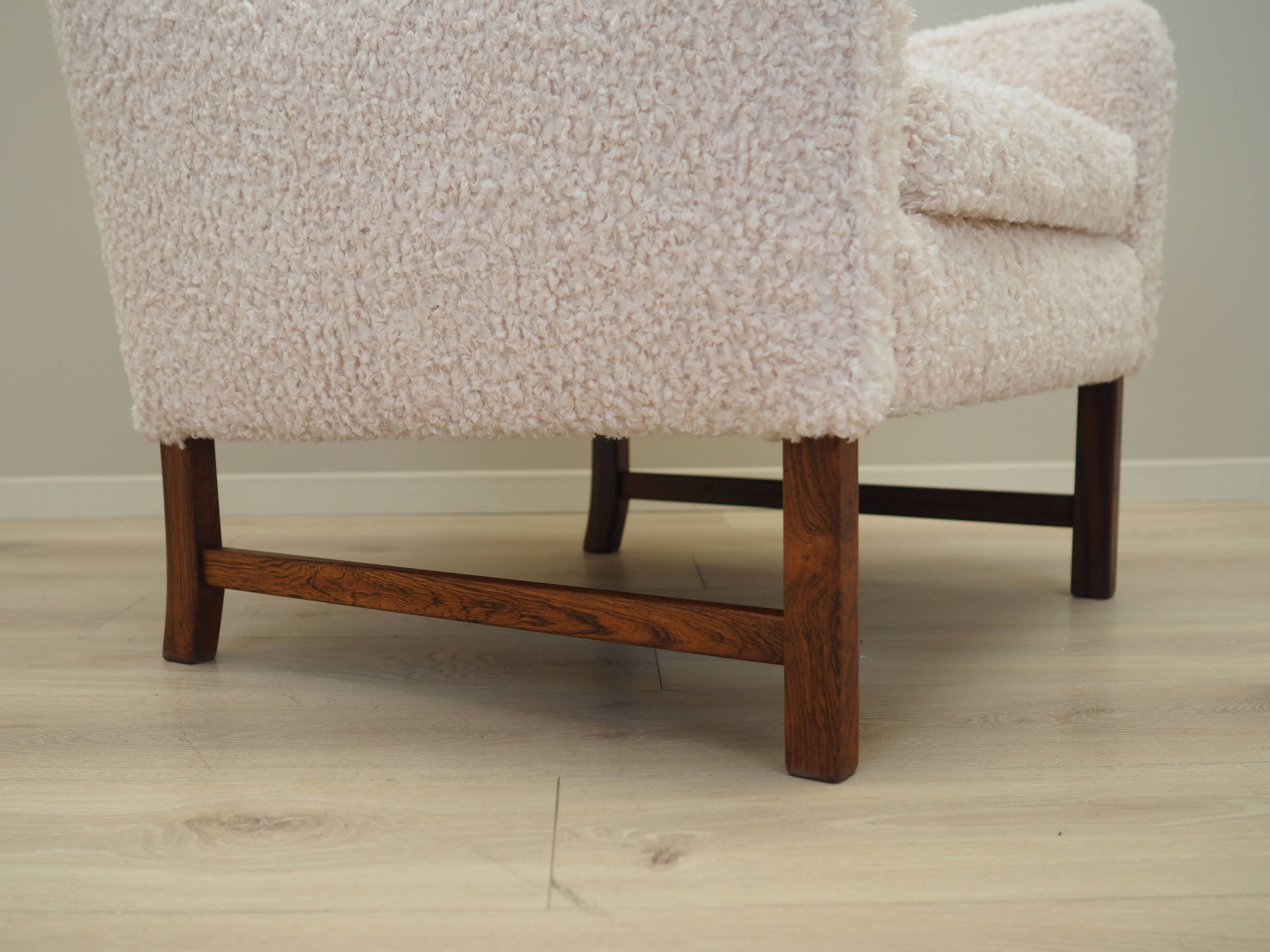 Rosewood armchair, Danish design, 1970s, manufacture: Skippers