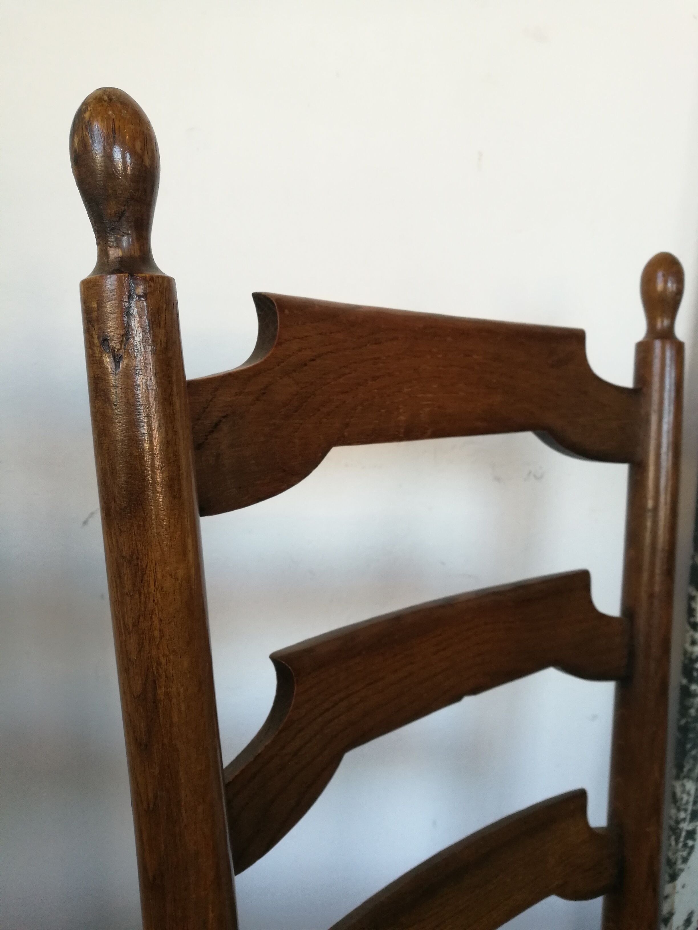 Paire de chaises paillées