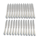 12 large knives and 12 knives with dessert christofle model spatours