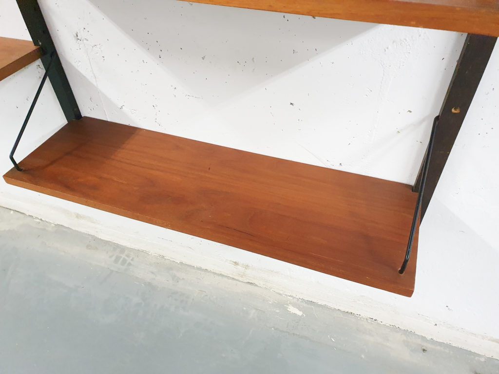 Poul Cadovius for Royal system teak wall unit, Denmark 1950