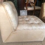 Heaters model DS11 in leather edition De Sède 1970 set of 2