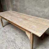 Large farm table solid wood draper table Length 240 cm