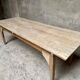 Grande table de ferme table de drapier en bois massif Longueur 240 cm