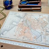 Printed in 1902, Map of Boulogne-sur-Mer, Pas-de-Calais.