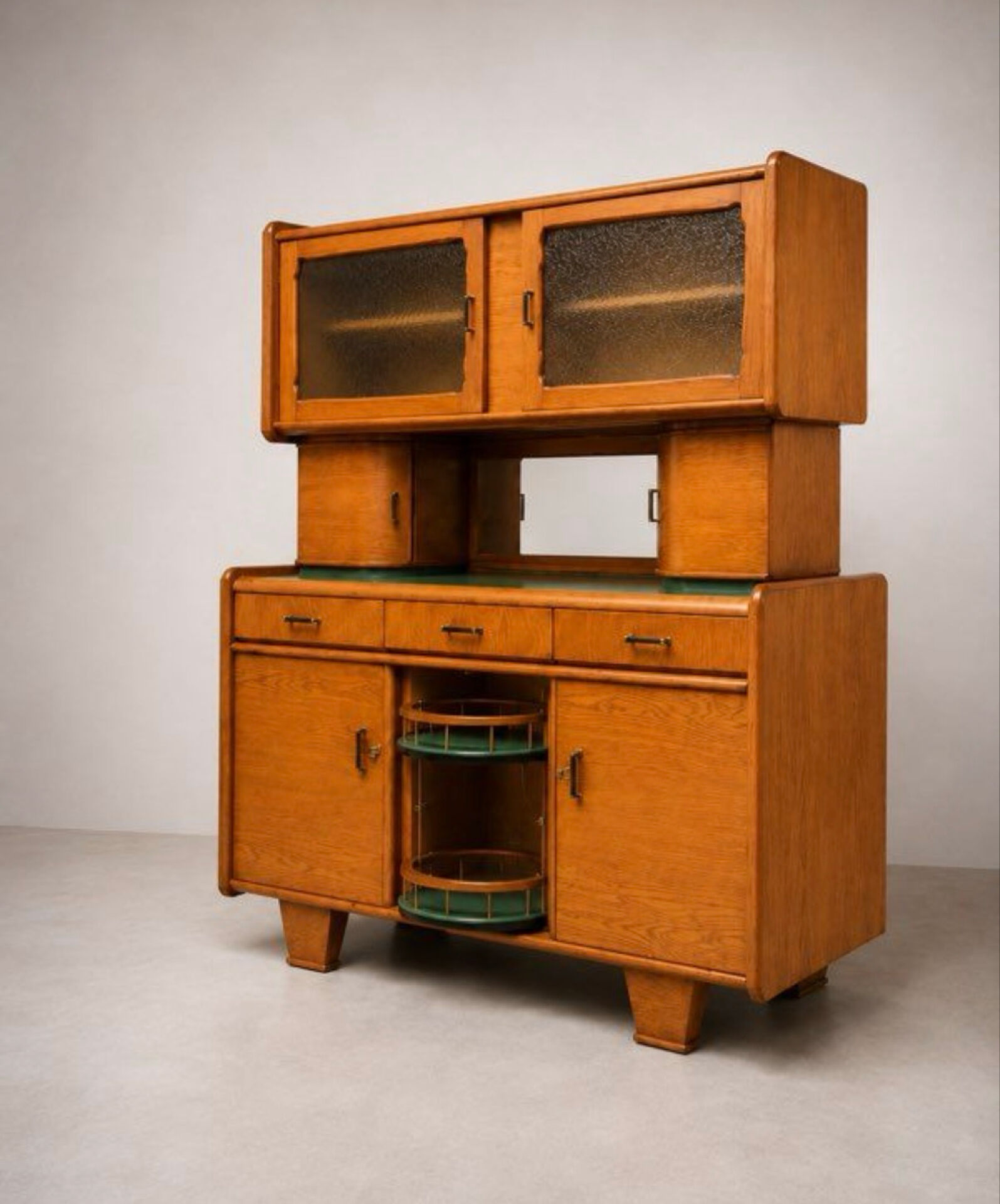 buffet vintage, art déco en bois