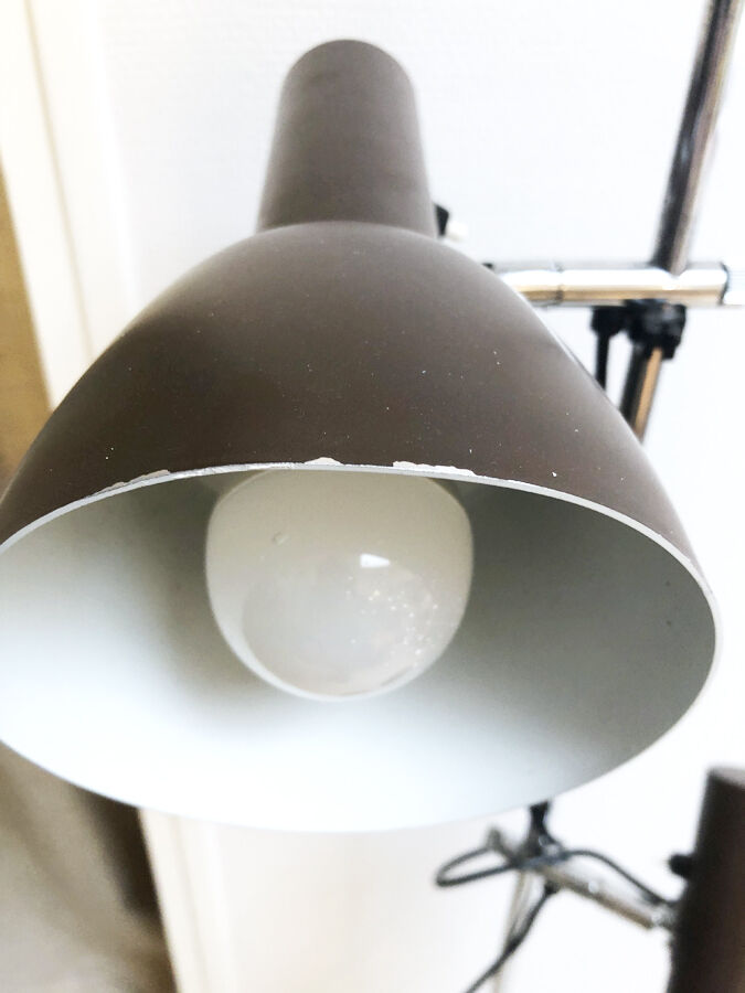 Lampadaire modulable à 2 spots, 1970